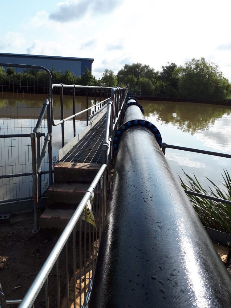 Eastern Balancing Reservoir Bridge Pipework Replacements RK Air