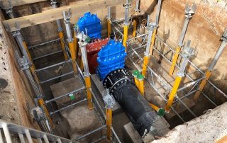 East Pen Deluge Chamber works